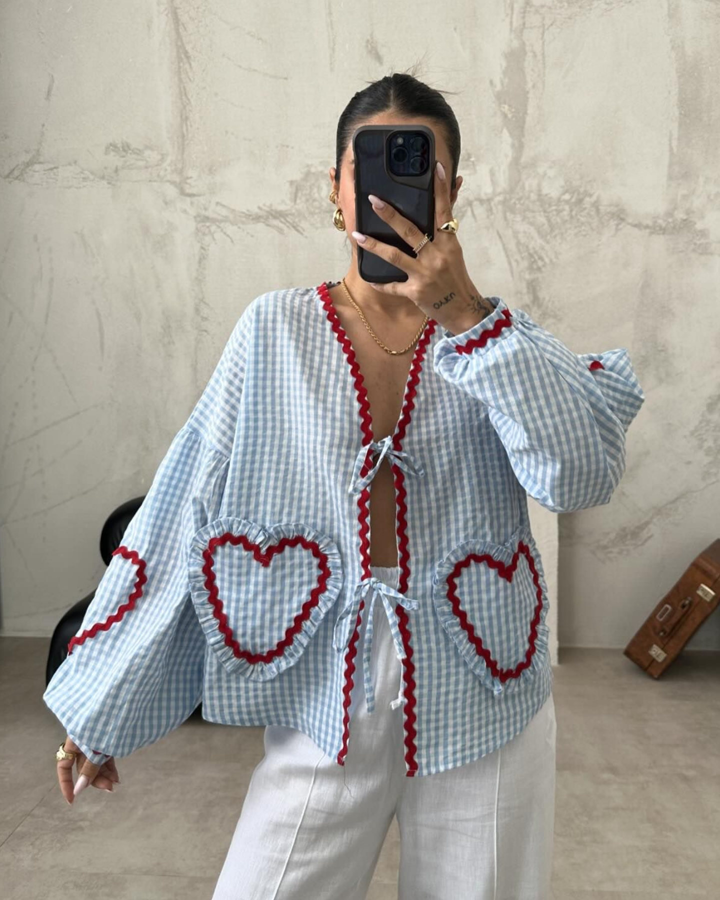 Elyza | Romantisk hjärtblus