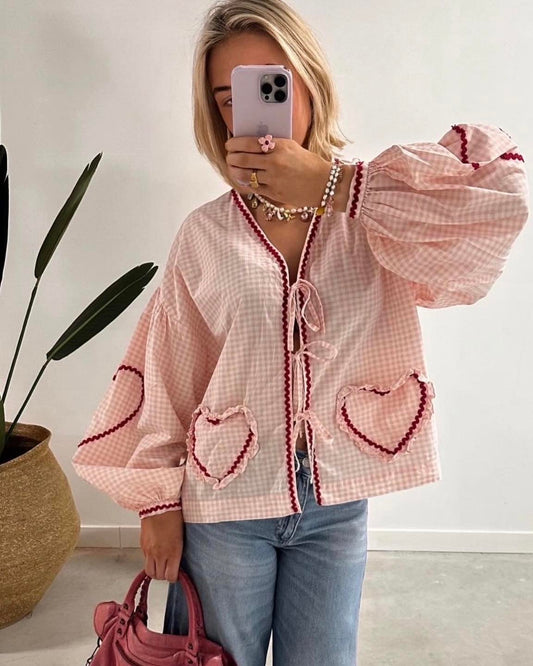 Elyza | Romantisk hjärtblus